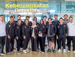 Resmi dilepas Ketua PBPI Jambi Ramos Hutabarat, Atlet Padel Jambi Siap Berlaga di Kejurnas Jakarta 2026