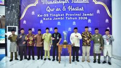Kota Jambi Sambut Kafilah MTQH ke-55, Diza Tekankan Kebersamaan dan Lahirnya Generasi Qur’ani