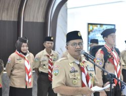 Wali Kota Maulana Lepas Kontingen Pramuka Kota Jambi ke Jambore Daerah 2026